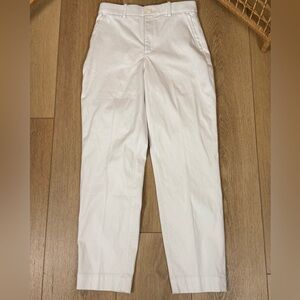 NWT SPANX Women’s White Stretch Twill Pants Size Small